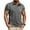 Dark Gray, variant on Coorders Mens Basic Button T-Shirt for Summer, Men's Outdoors Button-Up Shirt, Big and Tall MENS, Dark Blue, Size XXL