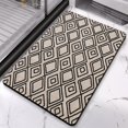 thumbnail image 4 of Luxury Meets Comfort with our Non-Slip 20x32in Tribal Style Bath Rug Runner - Soft Microfiber Bathroom Rugs, Machine-Washable for Tub and Shower. Experience Ultimate Comfort!, 4 of 5