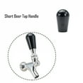 thumbnail image 4 of Black Plastic Faucet Handle Beer Tap Handle 4pcs/lot 3/8" Threading Round Cylindrical Handle Replacement Homebrew Kegging Parts, 4 of 10
