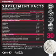 Nutrex Research EAA Hydration | EAAs + BCAA Powder | Muscle Recovery, Strength, Endurance | 8G Essential Amino Acids + Electrolytes | Fruit Punch 30 Servings