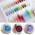 thumbnail image 3 of Solid Air Cushion Pat Gel Washable Frosted Texture Line Nail Dyeing Blush Lacquer Cover Free, 3 of 8