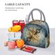 thumbnail image 5 of Disketp Vintage Compass Bolsa Térmica para Almuerzo, Lonchera con Abertura Amplia y Gran Capacidad, Organizador Reutilizable para Mujeres, Hombres y Adultos, 5 of 6