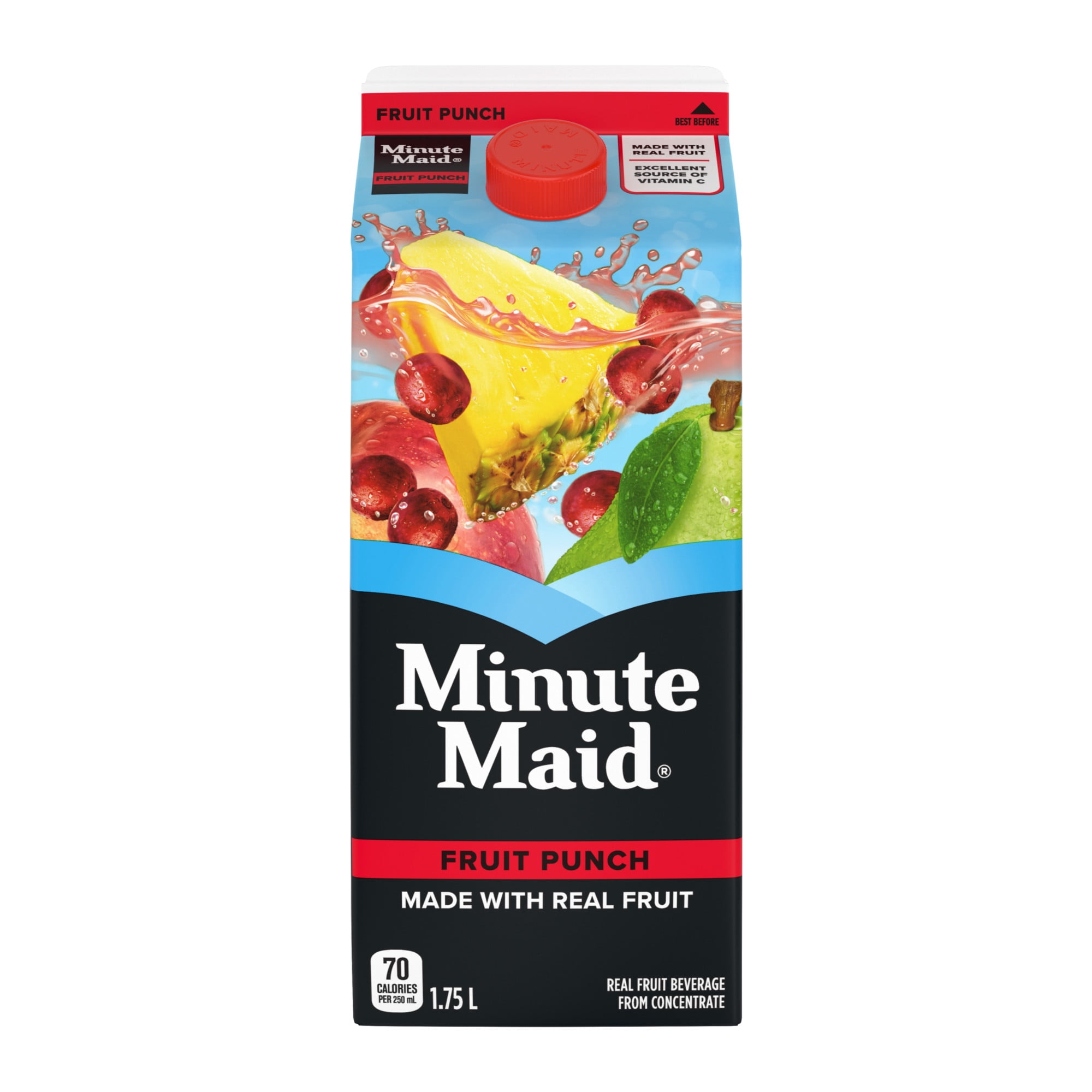 Minute Maid Fruit Punch Gable top, 1.75 Liters