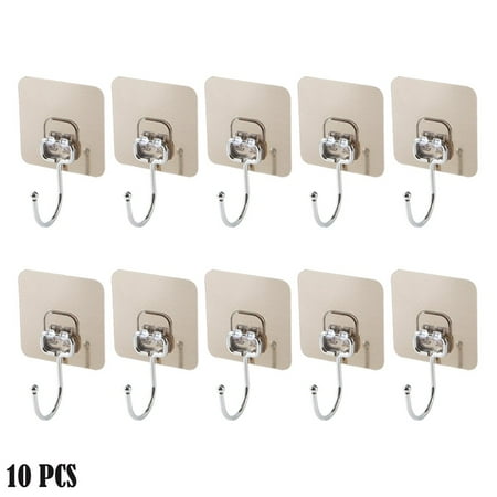 

Self Adhesive Strong Sticky Hooks Heavy Duty Wall Seamless Thickened Hook