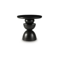 Signature Design by Ashley Kurtson Accent Table - Bronze-Tone Metal Finish, Modern Industrial Design