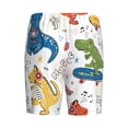 thumbnail image 4 of Yiaed Dinosaur for Men's Soft Sleep Pajama Short Lounging Pajama Shorts-Medium, 4 of 8