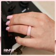 thumbnail image 2 of Rinfit Silicone Wedding Rings for Women - 4Love Collection - 5 Rings Pack, 2 of 8