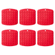 thumbnail image 1 of Paquete de 6 salvamanteles de silicona para ollas calientes, tapete de secado para platos calientes, ollas calientes y sartenes calientes, almohadillas antideslizantes resistentes al calor, 1 of 5