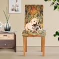 thumbnail image 6 of BZSMCE Chairs Slipcovers Dining Chair Covers Bohemia Blossom Seamlee Pattern Creative Pattern, 6 of 7