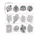 thumbnail image 3 of Cuerpo impermeable tatuaje Datura tatuaje temporal pegatina para hombres mujeres fiesta (3) Likrtyny Libre de BPA, 3 of 9