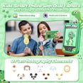 thumbnail image 6 of JoyStone Kids Smart Phone, 2.8" Touchscreen Toddler Learning Play Toy Phone with Dual Camera, Game, Music Player, Learning Toy Christmas Birthday Gifts for 3-9 Year Old Girls, Green, 6 of 8