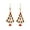 Style 05, variant on HPINK-T Christmas Earrings Set for women Christmas Tree Bow Bell Light Bulbs Hoop Earrings Christmas Holiday Party Jewellery