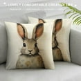 thumbnail image 3 of COMIO   Animal Watercolor Patern Pillow Covers Throw Covers Square Cushion Pillowcase Decorative Pillow Shams, 3 of 5