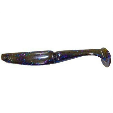 UPC: 0024395013971 | Gambler Big EZ 5 inch Segmented Paddle Tail Swimbait (Killer G)