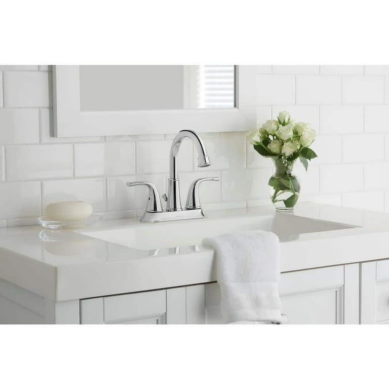 Bettine 4 in. Centerset 2-Handle High-Arc Bathroom Faucet in Chrome Bettine 4 in. Centerset 2-Handle High-Arc Bathroom Faucet in Chrome