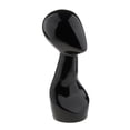 thumbnail image 1 of NUEVO Busto de maniquí femenino de cuello Peluca Sombrero Soporte de exhibición de joyería Negro, 1 of 7
