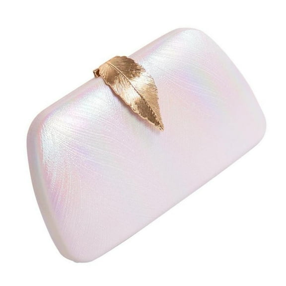 WORGEOUS Dinner Bag Handbags Prom Clutch Small Tote 's White