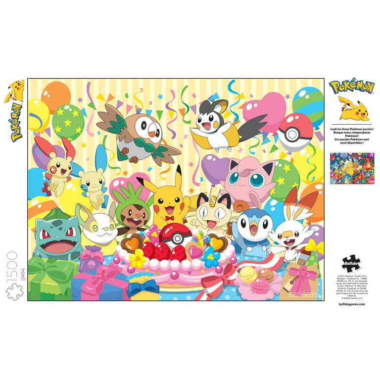ENTRY] Pokemon Birthday Party/Buffalo Games/1500 Pieces : r