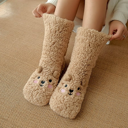 

qazqa winter floor socks thickened coral socks warm socks