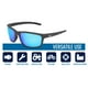 thumbnail image 3 of Gafas de seguridad Bullhead Crevalle antivaho con protección UV, 3 of 9