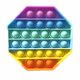 thumbnail image 1 of Pop It Fidget juguete Sensorial niño Autismo relajante Colorido llavero llavero Alivio de estrés juguetes Para niños cartera femenina, 1 of 4