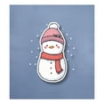 thumbnail image 5 of Dishwasher Sticker Magnetic Dishwasher Sticker Magnetic Decorative Sticker Refrigerator Sticker Dishwasher Decorative Stickers Blue Snowman, 5 of 6