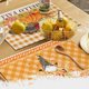 thumbnail image 2 of LXM09874 LXM09874 Juego de 4 manteles individuales de cocina, mantel para vajilla de Acción de Gracias, manteles decorativos de gnomo, posavasos de lino y algodón para bebidas, decoración, 2 of 5