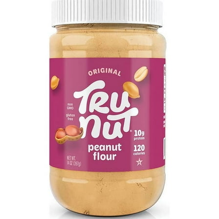 Tru-Nut Peanut Flour 14 oz Jar