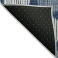 thumbnail image 3 of Addison Rugs Chantille Indoor/Outdoor Transitional Geometric Navy Washable Rectangle Rug, 8' x 10', 3 of 6