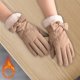 thumbnail image 4 of Guantes cálidos de invierno para mujer, guantes térmicos con pantalla táctil, guantes de de para clima frío completos para ci Sunnimix Guantes de invierno para mujer, 4 of 8