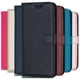 thumbnail image 2 of Funda de cuero de Color liso para Huawei P8, P9, P10, P20, P30, P40 Lite Pro 2017, P40Lite, P30lite, P20Lite, funda con tapa, bolsas con ranura para tarjetas, 2 of 5