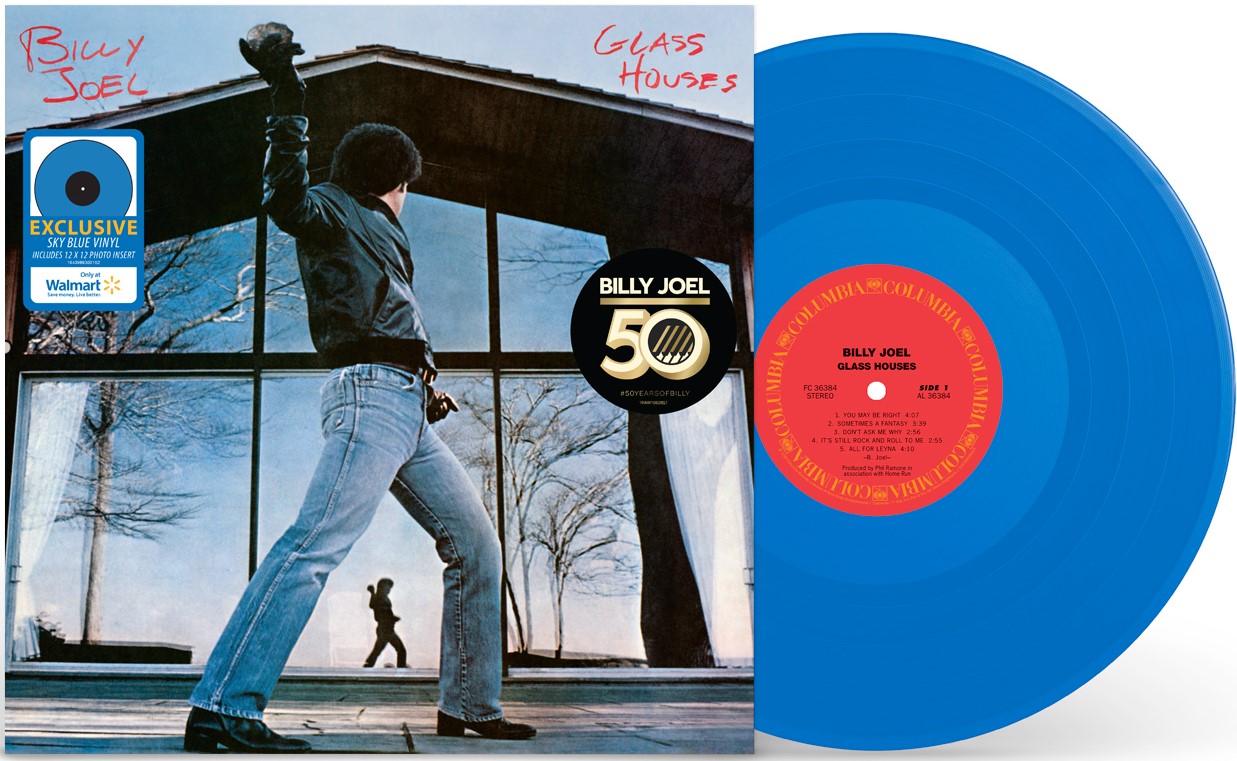 Billy Joel - Glass Houses (Walmart Exclusive) - Rock - Vinyl [Exclusive] - image 2 of 3