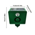 Solar Animal Repeller, Outdoor Waterproof Mole Repellent Deer Repellent
