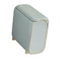 thumbnail image 4 of Cubo de basura Cubo de basura Ahorro de espacio Tipo prensado Gran capacidad Almacenamiento antideslizante Verde, 4 of 9