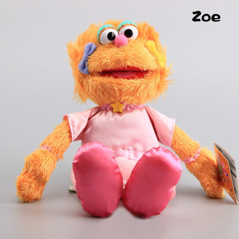 New Sesame Street Plush Zoe Cuddly Girl Toy Soft Stuffed Doll 12 inche Kids Gift 