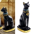thumbnail image 3 of Elodie Statue de Chat Égyptien Ancien Modèle Sculpture en Résine Ornement Collection m m, 3 of 8