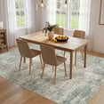 thumbnail image 3 of MICGEEK 5x7 Washable Area Rugs for Living Room, Modern Abstract Printed Rug, Vacuum-Friendly, Non Slip Indoor Rug for Bedroom Dining Room Home Decor Carpet,Green, 3 of 9