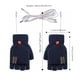 thumbnail image 3 of Guantes calefactores de doble cara mitones recargables lavables cálidos para senderismo al aire libre, 3 of 6