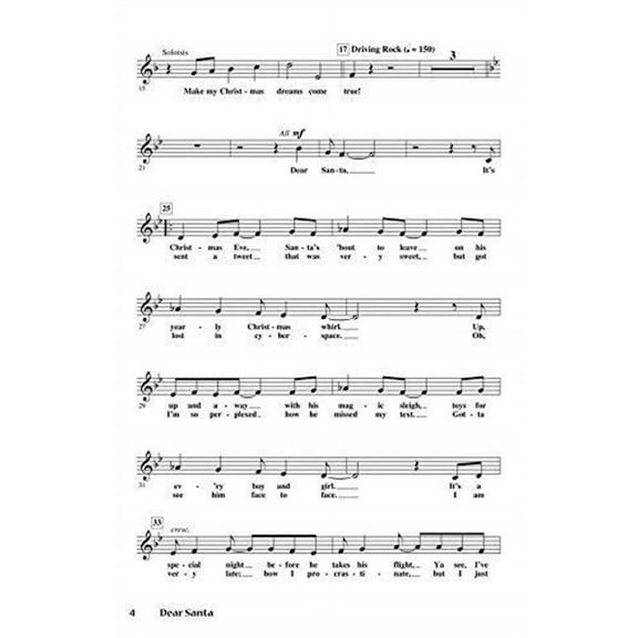Dear Santa: A Musical Tweet For Christmas (expressive Arts)