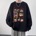 thumbnail image 3 of Heavy 230G Pure Cotton Long-Sleeved T-Shirt Men'S Large Size Round Neck Sweatshirt Bottoming Shirt Light Blue 2Xl, 3 of 6