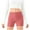 #273-Watermelon Red, variant on hengsof Girls Athletic Shorts Kids High Waisted Yoga Dance Biker Shorts Comfy Gymnastics Shorts 5-14Y