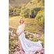 thumbnail image 1 of Vestido de maternidad Accesorios de fotografía Vestido largo de embarazo elástico de encaje para mujeres embarazadas para sesión de fotos Licencia de maternidad BLANCO L ER, 1 of 5