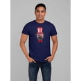 thumbnail image 3 of 4th of July Funny Pug Mens T Shirt, 3 of 5