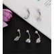 thumbnail image 3 of 5Pcs 14G Stainless Steel Belly Button Rings for Women Girls Navel Rings CZ Body Piercing, 3 of 4