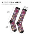 thumbnail image 5 of Bixox Doodles Wedding Print Compression Socks,Compression Socks Women & Men Circulation for Medical,Running,Athletic, 5 of 7