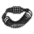 thumbnail image 1 of Candado de cable para casco de motocicleta, multifuncional, antirrobo, con combinación de contraseña de 4 dígitos, portátil (S), 1 of 14
