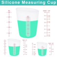 thumbnail image 2 of Juego de 6 vasos de silicona de 500 ml, 250 ml y 125 ml para vasos medidores de silicona epoxi, vasos mezcladores antiadherentes y moldes de fundición, 2 of 4