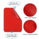 thumbnail image 4 of Uxcell Parches de tela termoadhesivos, kit de parches de reparación para ropa y pantalones rojos, 4 of 7