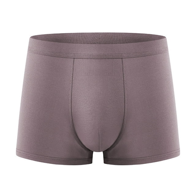 Men's Trunks for Men, Breathable High-Elastic Modal Fabric, Mid-Rise Flat-Seam Design, Moisture-Wicking, Soft Comfort Fit, All-Season Wear
