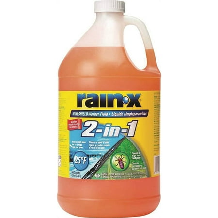 Rain-X 2-in-1 Windshield Washer Fluid  128 Fl. Oz.